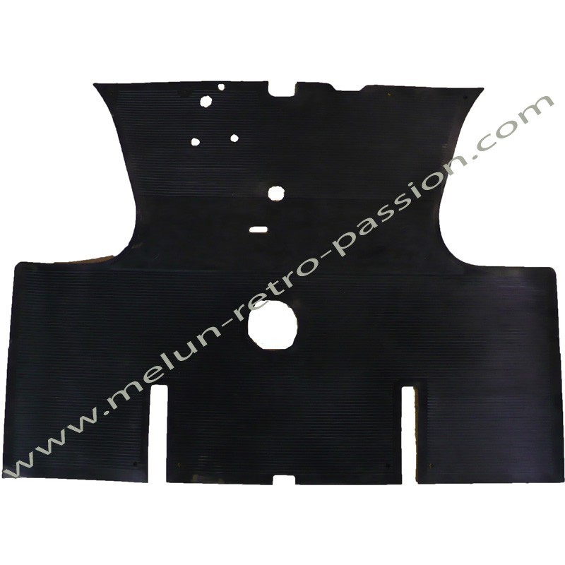 Front Black Rubber Car Mat Renault R8