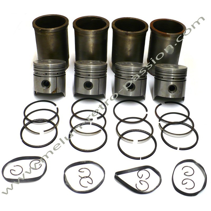 Set Of Barrel And Piston Diam 75mm Peugeot 204 Diesel