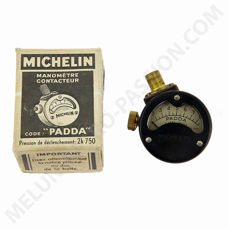 Ancien manomètre pression pneu Michelin - Équipement auto