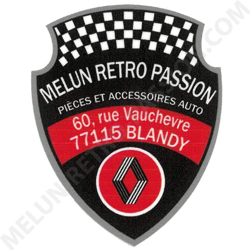 RENAULT MRP ‘AUTO PARTS AND ACCESSORIES’ STICKER