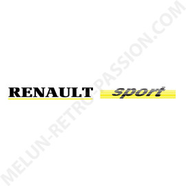 ADHESIVO RENAULT SPORT DIADEMA