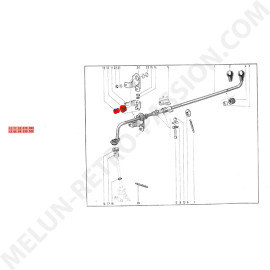 UPPER GEAR LEVER GUIDE RING RENAULT R4 R5 R6